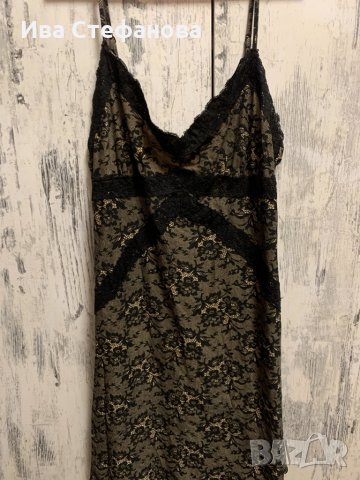 Страхотна памучна нощница щампа дантела , снимка 6 - Нощници - 34403543