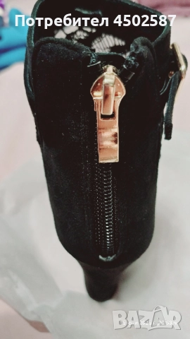 Дантелени обувки на висок ток, снимка 7 - Дамски обувки на ток - 51926008