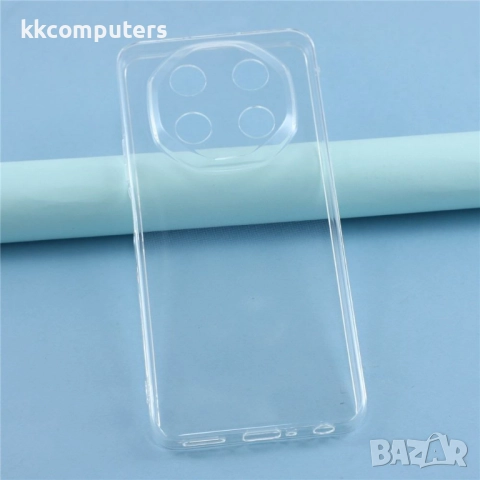 Калъф с протектор за Blackview Shark 6 – мек TPU удароустойчив калъф, прозрачен или черен, снимка 4 - Резервни части за телефони - 52520100