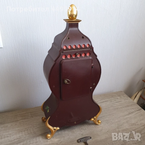 ВИНТИДЖ КАМИНЕН ЧАСОВНИК BUCHERER, снимка 10 - Антикварни и старинни предмети - 51732211