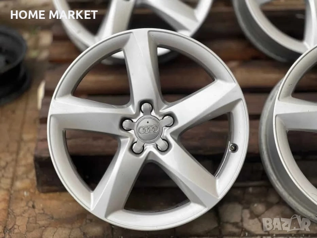 5х112 19 Цола Оригинални Джанти Audi А6 А7 А8 ET 29 J 7.5 Централен отвор 66.5 Без криво и заварки , снимка 4 - Гуми и джанти - 52557410