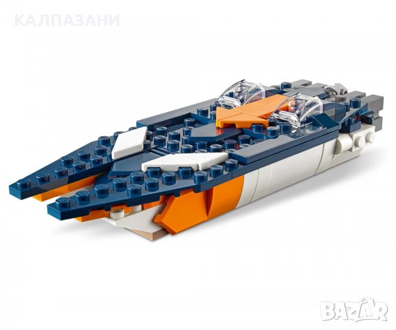 LEGO® Creator 31126 - Свръхзвуков самолет „3 в 1“, снимка 4 - Конструктори - 36925392