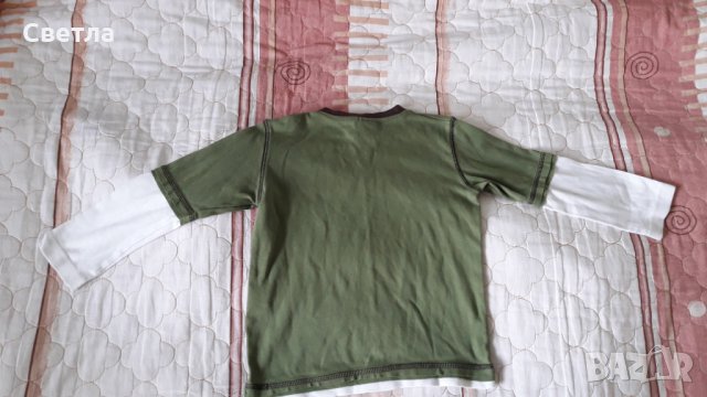 Памучни блузи за ръст 110-116 см., снимка 3 - Детски Блузи и туники - 31064186