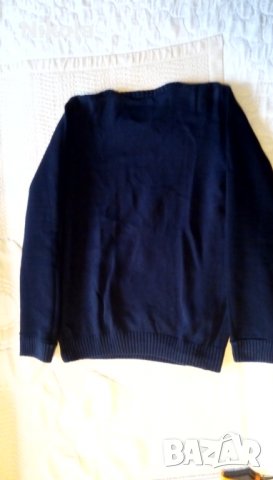 Пуловер тъмно син S -размер на HM, снимка 12 - Пуловери - 31066715
