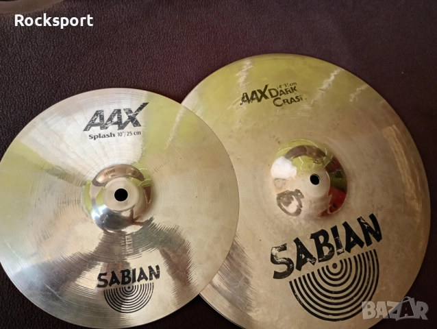 Sabian AAX Cymbal set & Hats, снимка 17 - Ударни инструменти - 52069716