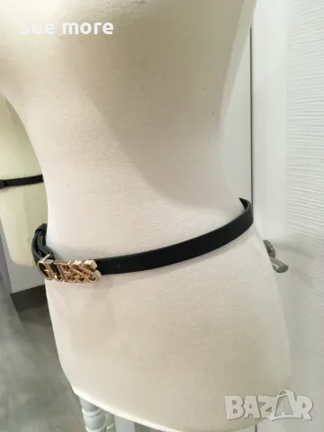 GUESS Uptown Chic / Lefia Logo-Script Belt дамски колан, снимка 4 - Колани - 55952022