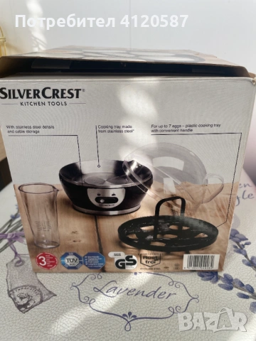 Яйцеварка, снимка 3 - Уреди за готвене на пара - 53351028