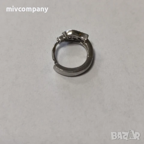 Сребърни обеци 2.46гр., снимка 3 - Обеци - 51221022