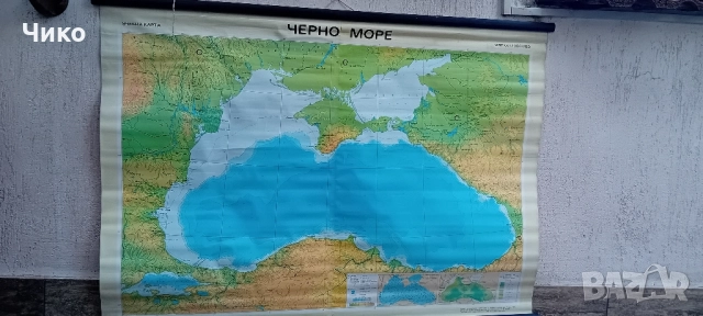 Стари геогравски карти в мащаб, снимка 16 - Антикварни и старинни предмети - 52076403