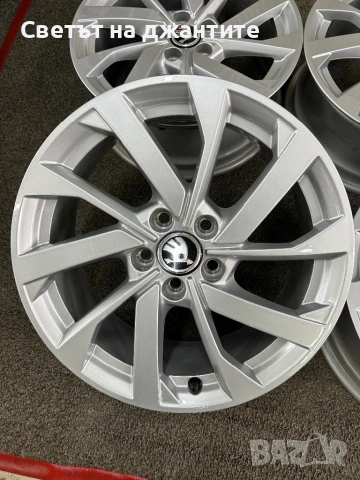Джанти 16 цола 5х100 Skoda Scala Kamiq VW Polo Golf 4 T-Cross Taigo , снимка 4 - Гуми и джанти - 47783836