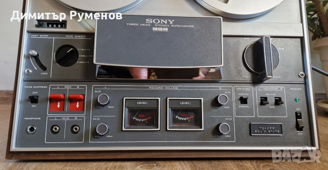 Ролков магнетофон Sony TC366, снимка 2 - Декове - 52918139