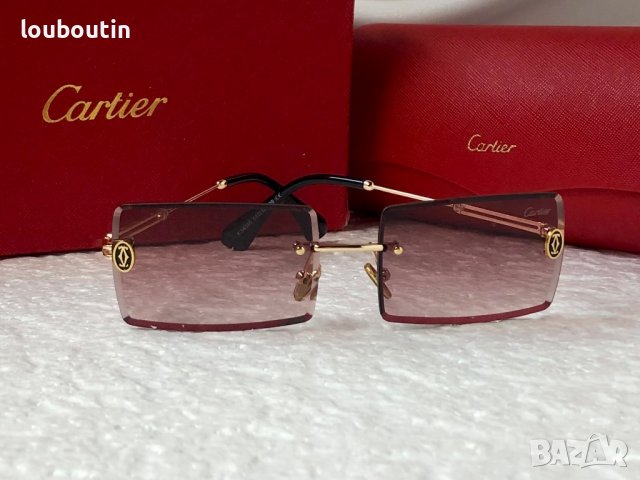 Cartier 2023 слънчеви очила унисекс дамски мъжки очила, снимка 7 - Слънчеви и диоптрични очила - 38999516