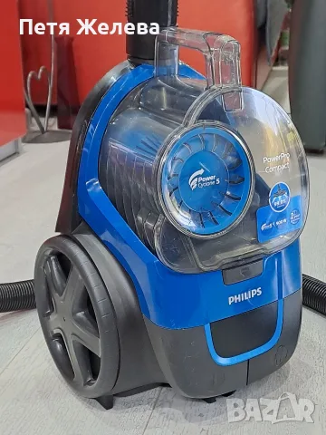 Прахосмукачка  PHILIPS  Power Pro Compact /Cyclone 5, снимка 2 - Прахосмукачки - 56425367