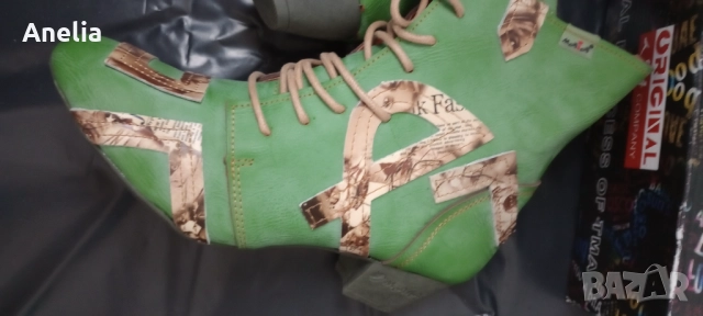 Дамски Боти Ботуши УНИКАТ номер 40 Естествена Кожа , снимка 4 - Дамски боти - 52577203