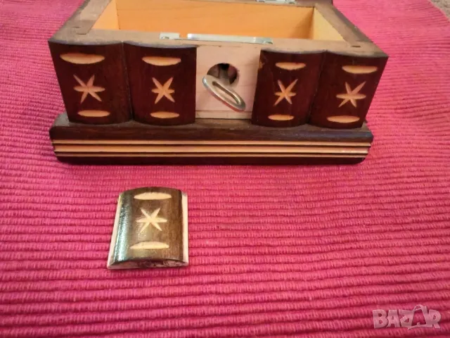 Стара сувенирна кутия за бижута Будапеща. , снимка 3 - Колекции - 50268363