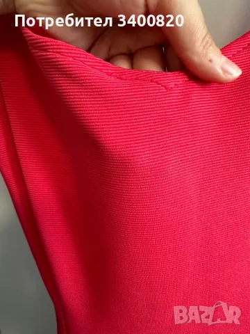 Дамска рокля корал , снимка 2 - Рокли - 47492538