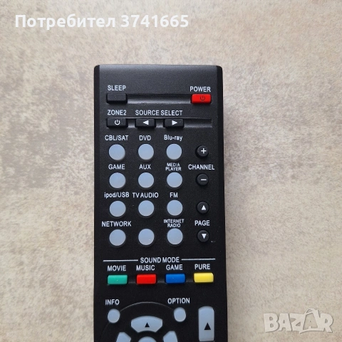 Дистанционно за ресивър Denon RC-1168, снимка 2 - Ресийвъри, усилватели, смесителни пултове - 53879959