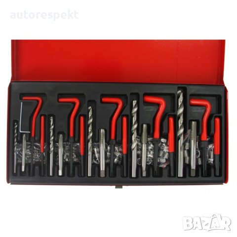 Комплект за възстановяване на резби 131-части, снимка 2 - Други инструменти - 42919449