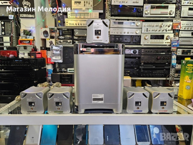 Комплект колони за домашно кино с бас каса SONY В отлично техническо и визуално състояние., снимка 9 - Ресийвъри, усилватели, смесителни пултове - 47832002