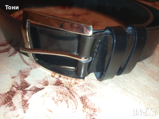 CLAUDIO ORCIANI Нов Италиански Мъжки Колан от Естествена Кожа 115см., снимка 14 - Колани - 52675776