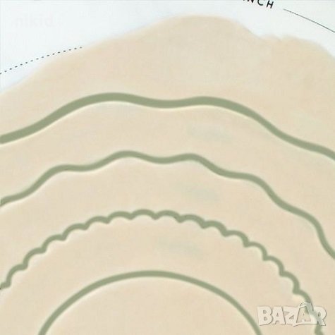 Уред Инструмент пергел за тесто за изрязване рязане нож на кръг блат пица пай, снимка 3 - Други - 31269162