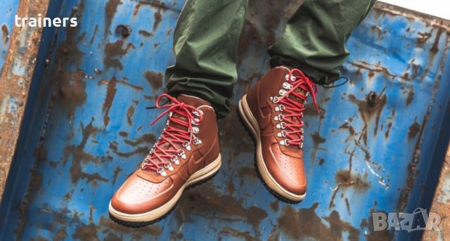 Nike Lunar Force 1 Duckboot код BQ7930-200 Оригинални Мъжки Кецове, снимка 3 - Мъжки боти - 38672190