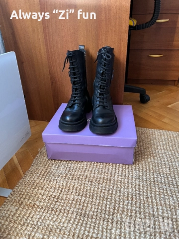 Зимни дамски боти Kiara – естествена кожа, топла подплата, снимка 6 - Дамски боти - 52787603