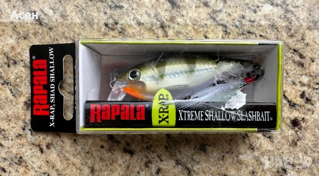 Воблери Rapala X-rap Shad 6 и X-rap Shad Shallow 6, снимка 6 - Такъми - 50469877