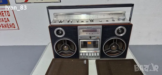 Радиокасетофон Sony cfs 85s , снимка 2 - Радиокасетофони, транзистори - 47708417