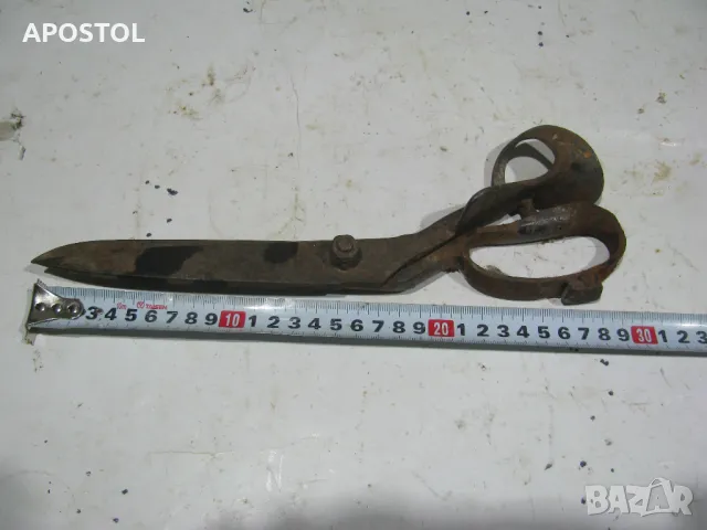 ножица абаджийска, снимка 2 - Антикварни и старинни предмети - 47681321