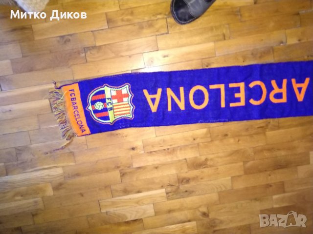Барселона футболен шал №8 официален продукт, снимка 4 - Футбол - 36619324