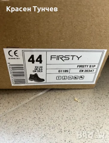 Работни обувки Firsty 44 номер, снимка 2 - Маратонки - 48921826