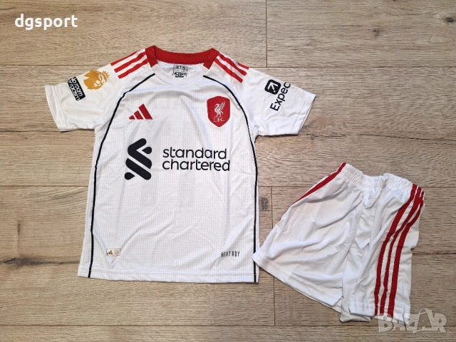 Детски екип на Мохамед Салах #Ливърпул #сезон 25/26!, снимка 3 - Футбол - 52490791