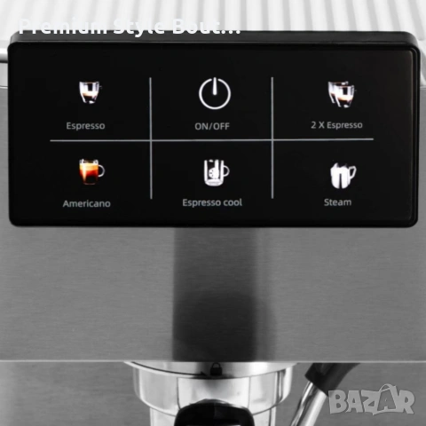 Професионална еспресо машина 20 бара с PID и Thermoblock – 5 в 1 , снимка 10 - Друга електроника - 54138335