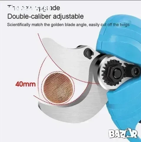 Акумулаторна лозарска ножица WERSTIL 48в, снимка 4 - Градински инструменти - 50817991