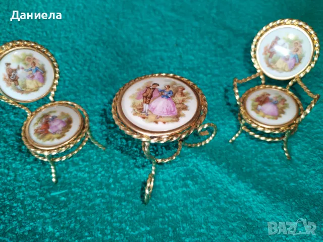 Limoges миниатюри порцелан, снимка 2 - Други - 49695997