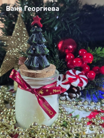 Ръчно изработени соеви свещи, снимка 12 - Ръчно изработени сувенири - 52595075