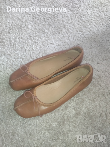 Обувки естествена кожа Кларкс, снимка 4 - Дамски ежедневни обувки - 44632660
