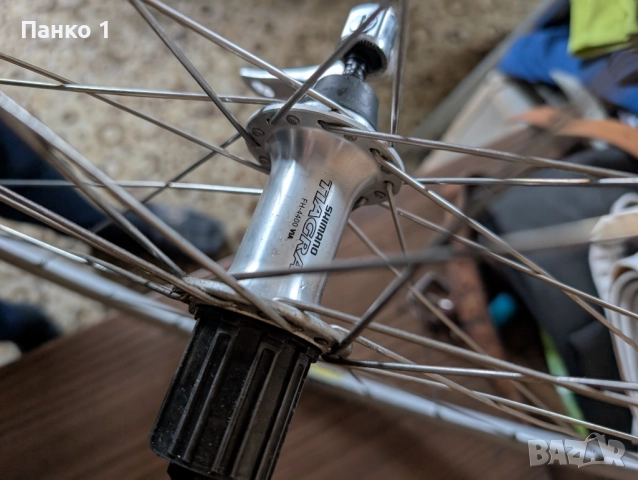 Шосейни Капли Mavic/Tiagra 28 инча, снимка 3 - Части за велосипеди - 51922480