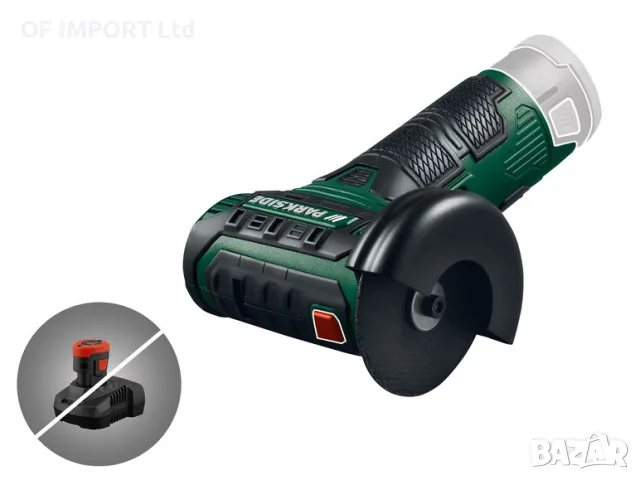 Акумулаторен Флекс Ъглошлайф PARKSIDE 12V Li-Ion, снимка 2 - Ъглошлайфи - 56019046