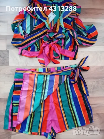 комплект за плаж М/Л, снимка 2 - Бански костюми - 50769159