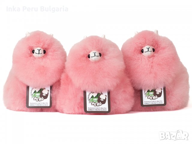  Усмихната алпака – мини, 15 см, Cotton Candy, снимка 4 - Плюшени играчки - 40068602