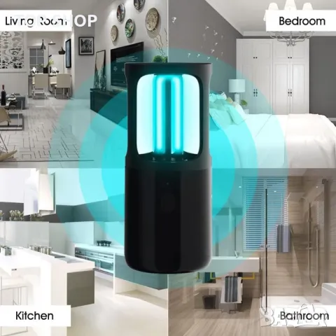 Лампа за дезинфекция/ стерелизация UV OEPE- 15, снимка 2 - Маши за коса - 48636584