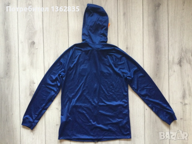 НОВ оригинален син суичър NIKE Ф.К. БАРСЕЛОНА / FC BARCELONA размер L, снимка 8 - Фен артикули - 51603108