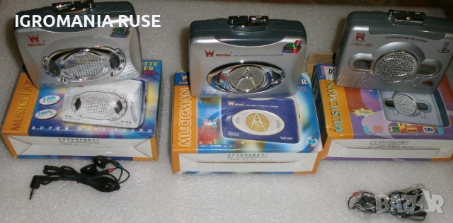 Радиокасетофони Radio receiver cassette players/ recorders walkmans Уокмени