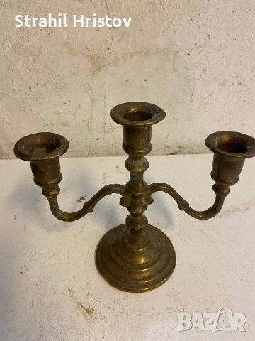 Свещници , снимка 3 - Антикварни и старинни предмети - 53278547