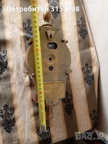 Ретро стенен часовник, снимка 6 - Антикварни и старинни предмети - 50507065