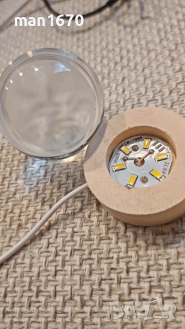 Сверична нощна лампа Луна, снимка 2 - Декорация за дома - 52954964