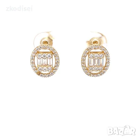 Златни обеци 2,86гр. 14кр. проба:585 модел:26609-4