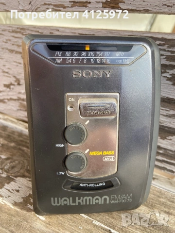 Sony уокмен, walkman wm-fx173